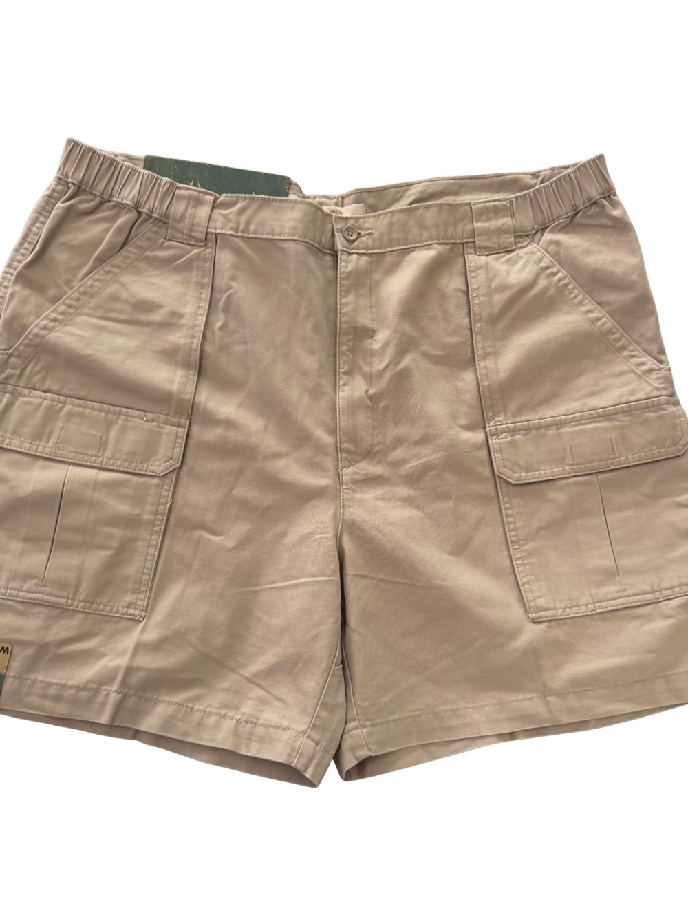 Men's Savane Khaki Moisture Wicking Hiking Cargo Shorts